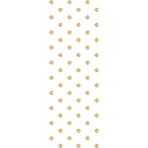 Minimal Sherwani Embroidery Panel with Scattered Floral Buti Motifs