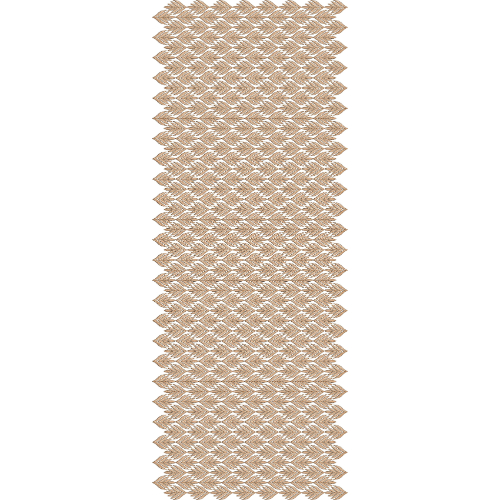 Elegant Sherwani Embroidery Panel with Interwoven Leaf Pattern