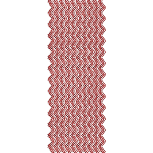 Stylish Sherwani Embroidery Panel with Zigzag Chevron Pattern