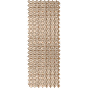 Elegant Sherwani Embroidery Panel with Fine Geometric Floral Tile Pattern