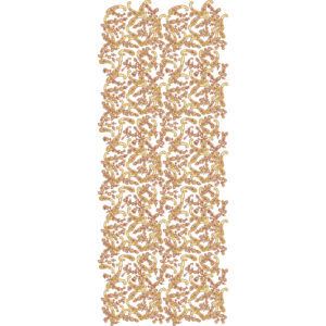 Ornate Paisley Floral Jaal Sherwani Embroidery Design with Flowing Vine Composition