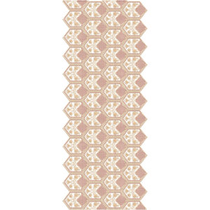 Modern Sherwani Embroidery with Alternating Hexagonal Blocks and Floral Motif Detailing