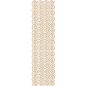 Luxury Sherwani Embroidery with Dense Circular Floral Motifs and Vertical Panel Alignment