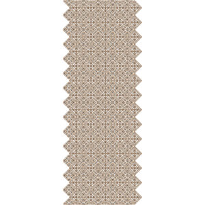 Intricate Sherwani Embroidery with Dense Geometric Lattice and Star Motif Detailing
