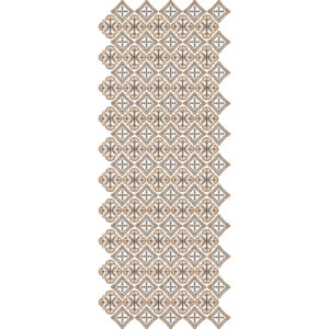 Elegant Sherwani Embroidery with Diamond Grid and Floral Star Motif Detailing