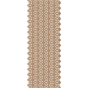Classic Sherwani Embroidery with Hexagonal Grid and Stylized Floral Buta Motif Detailing