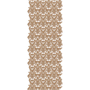 Royal Sherwani Embroidery with Ornate Mughal Floral Motifs and Dense Vertical Panel Layout
