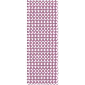 Geometric Floral Tile Sherwani Embroidery Design with Symmetrical Diamond Grid Pattern