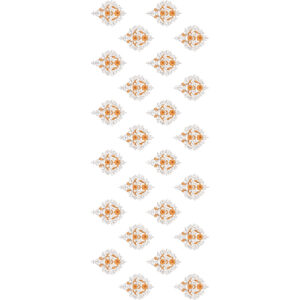 Minimal Ornamental Buta Sherwani Embroidery Design with Scattered Floral Medallion Motifs