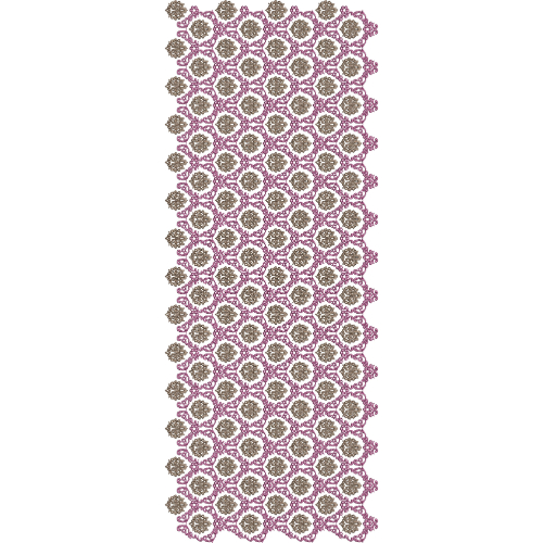All-Over Floral Jaal Sherwani Embroidery Design with Dense Circular Motif Arrangement