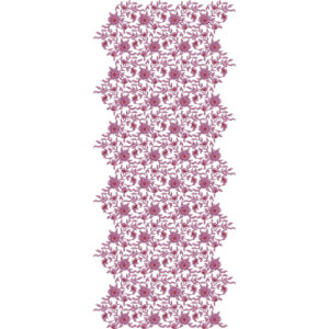 Dense Floral Vine Sherwani Embroidery Design with Blooming Flower Jaal Pattern
