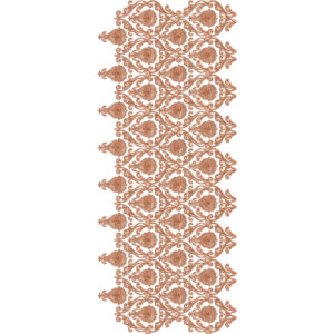 Ornamental Mughal Lattice Sherwani Embroidery Design with Floral Medallion Framework