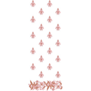 Elegant Buti Sherwani Embroidery Design with Ornamental Floral Border Accent