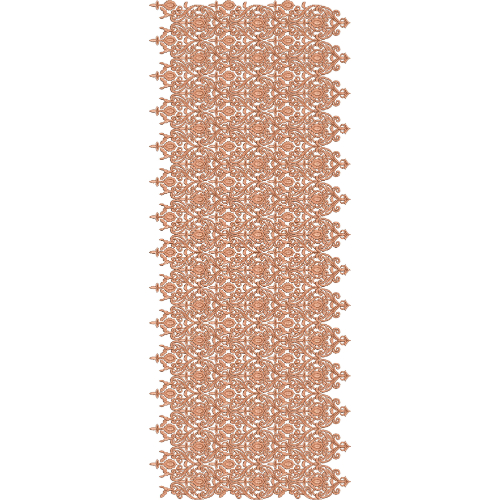 Heavy Ornamental Lattice Sherwani Embroidery Design with Interwoven Floral Jaal Pattern