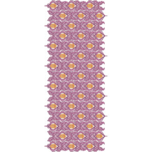 Multicolor Ornamental Jaal Sherwani Embroidery Design with Floral Medallion Highlights