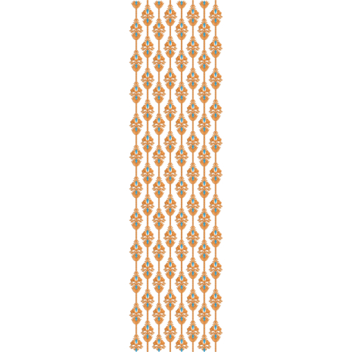 Traditional Vertical Buta Stripe Sherwani Embroidery Design with Dual-Tone Floral Detailing