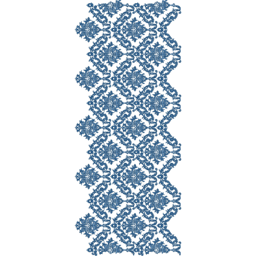 Royal Floral Lattice Sherwani Embroidery Design with Ornamental Diamond Medallion Pattern
