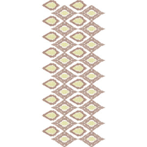Ornamental Diamond Buta Sherwani Embroidery Design with Highlighted Floral Center Motifs