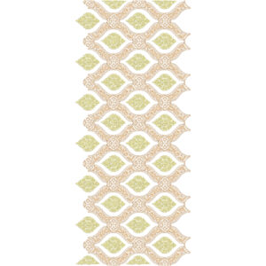 Elegant Ornamental Diamond Sherwani Embroidery Design with Highlighted Floral Lattice Pattern