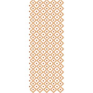 Minimal Diamond Buti Sherwani Embroidery Design with Clean Geometric Grid Pattern