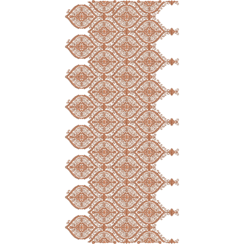 Intricate Ornamental Diamond Lattice Sherwani Embroidery Design with Fine Filigree Detailing