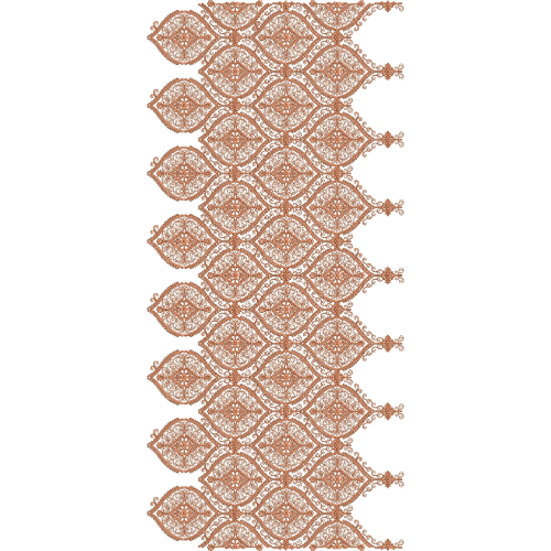 Fine Filigree Diamond Lattice Sherwani Embroidery Design with Delicate Ornamental Jaal
