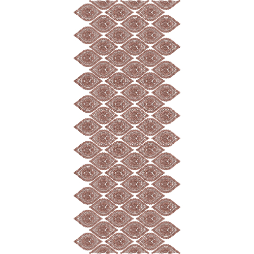 Heavy Textured Diamond Sherwani Embroidery Design with Dense Filled Buta Pattern