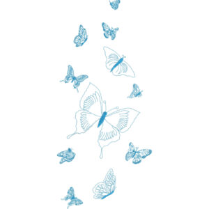 Elegant Butterfly Collection Embroidery Machine Design with Decorative Flying Butterfly Pattern Set