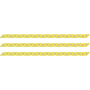 Elegant Triangle Geometric Repeating Decorative Trim Border Lace Embroidery Design Collection