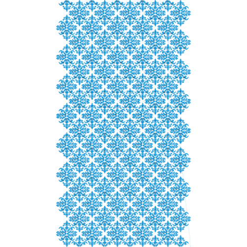Elegant Ornamental Floral Damask Repeating Decorative Panel Lace Embroidery Design