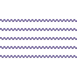 Elegant Minimalist Geometric Chain Border Lace Embroidery Design