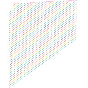 Elegant Diagonal Stripe Geometric Decorative Lace Embroidery Design