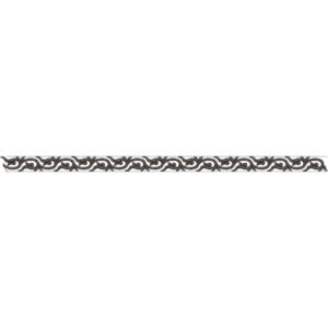 Elegant Interlocking Scroll Border Lace Embroidery Machine Design