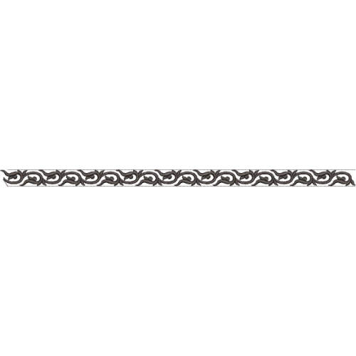 Elegant Interlocking Scroll Border Lace Embroidery Machine Design