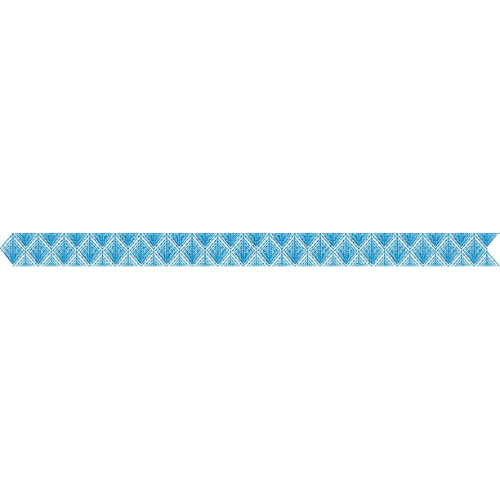 Elegant Geometric Diamond Border Lace Embroidery Machine Design