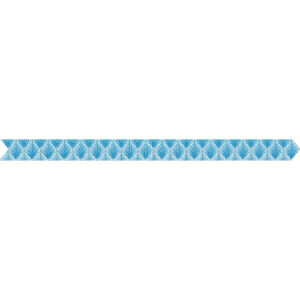 Elegant Geometric Diamond Lattice Border Lace Embroidery Machine Design