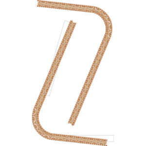 Elegant Geometric Square Neckline Border Lace Embroidery Machine Design