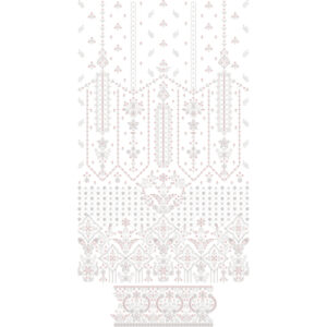 Elegant Geometric Front Dress Embroidery Design