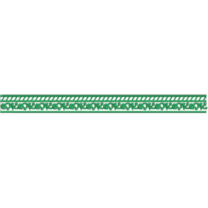 Elegant Petite Floral Decorative Trim Border Lace Embroidery Design