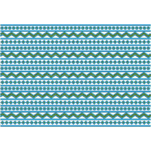 Elegant Geometric Multi-Pattern Decorative Border Lace Embroidery Design Collection