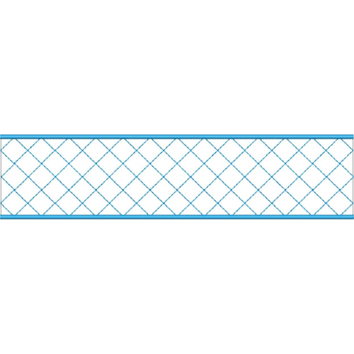 Elegant Diamond Lattice Decorative Border Lace Embroidery Design