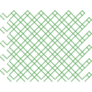 Elegant Diamond Lattice Geometric Fill Pattern Lace Embroidery Design