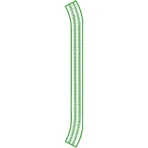 Simple Men’s Kurta Neck Embroidery Design with Fine Border