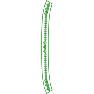 Elegant Men’s Kurta Neck Embroidery Design with Floral Detail