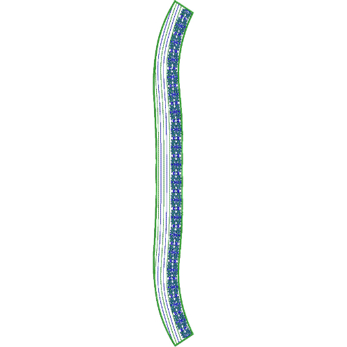 Elegant Men’s Kurta Neck Embroidery Design with Fine Floral Border